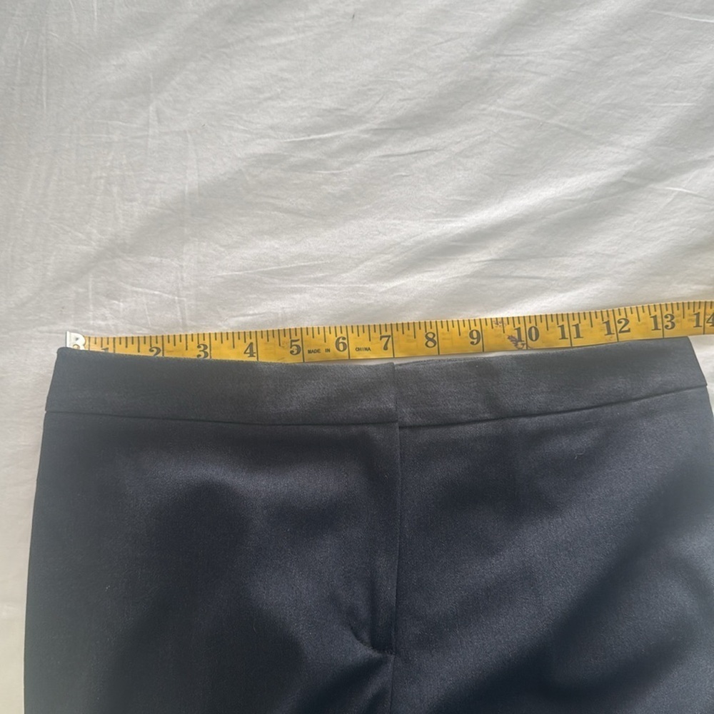 Trina Turk dark grey pants with red black purple and tan color - Picture 7 of 7